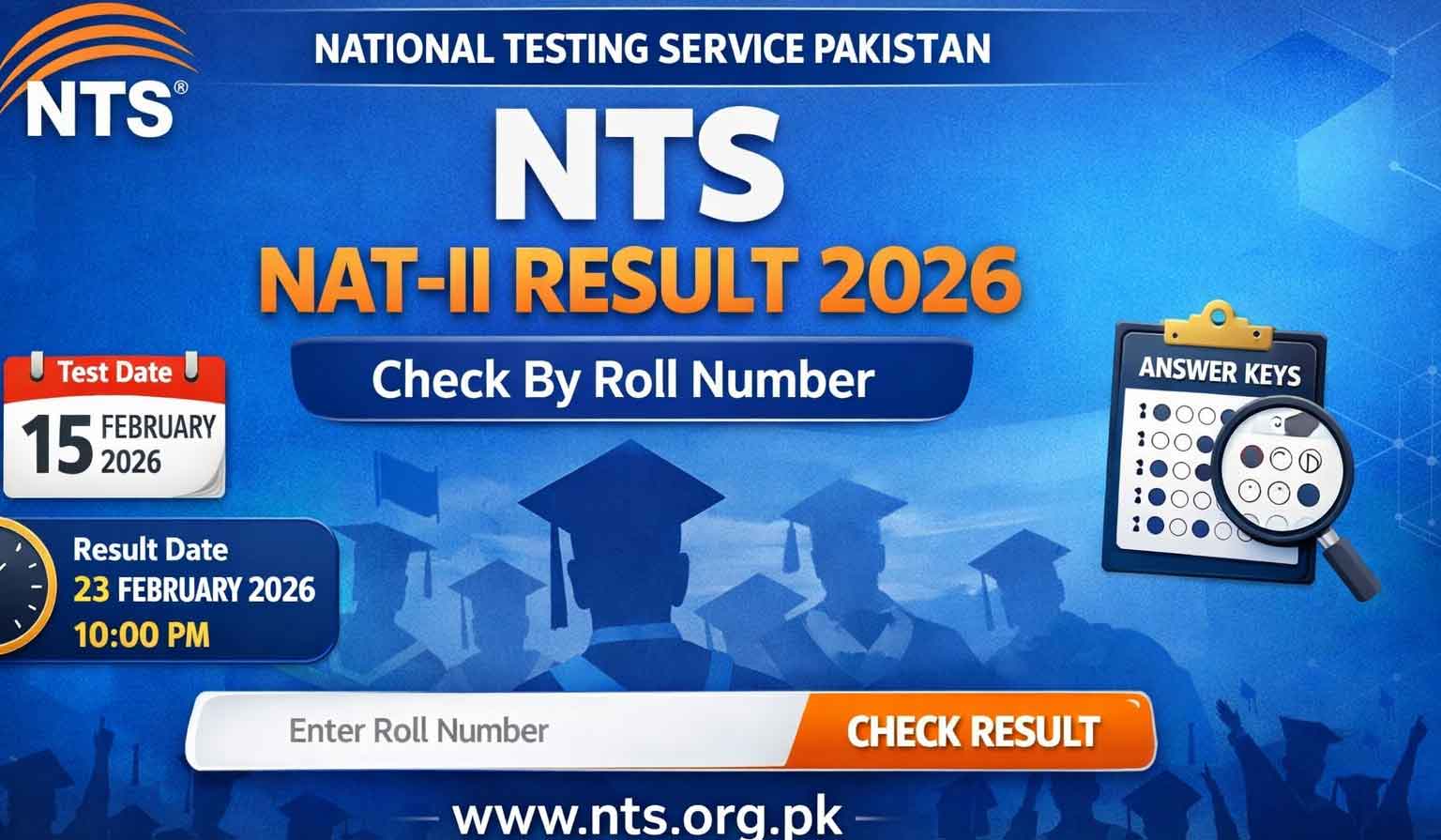 NTS NAT Result 2026