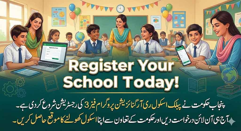 PRSP Phase 3 School List online Apply 2026