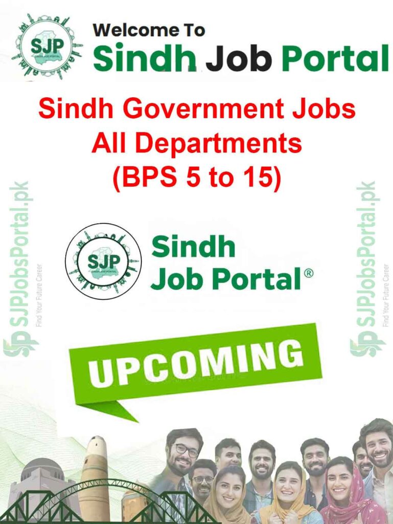 sindh government jobs all department